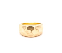 18ct Yellow Gold Ring "Lava"