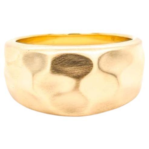 For Sale:   18ct Yellow Gold Ring "Lava"