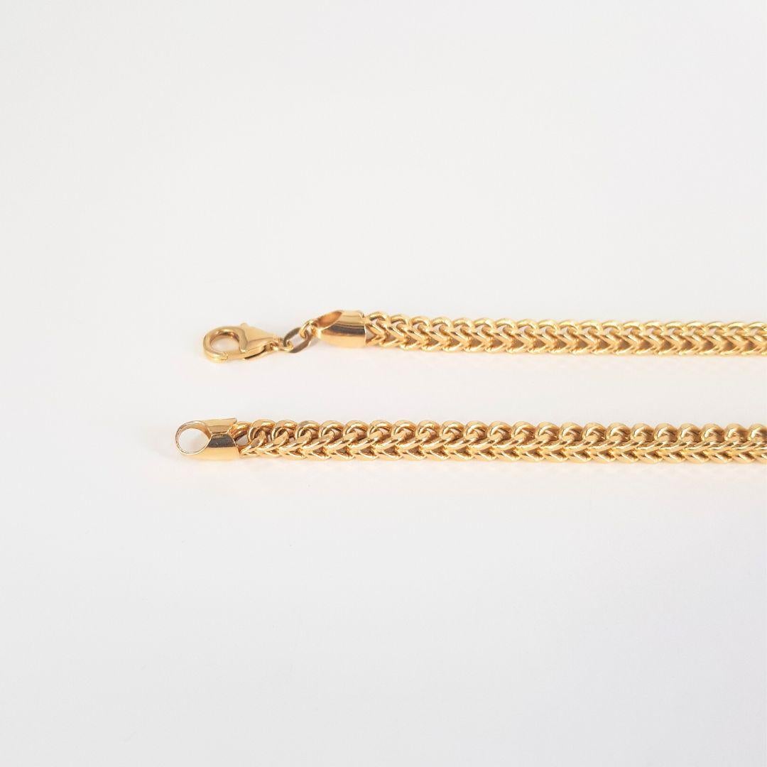 wheat link gold chain