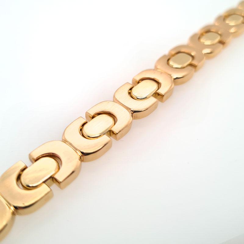 18ct Yellow Gold unisex Bracelet 