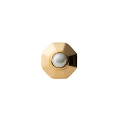 18 Carat Yellow Gold Vermeil and Pearl Birthstone Pendant