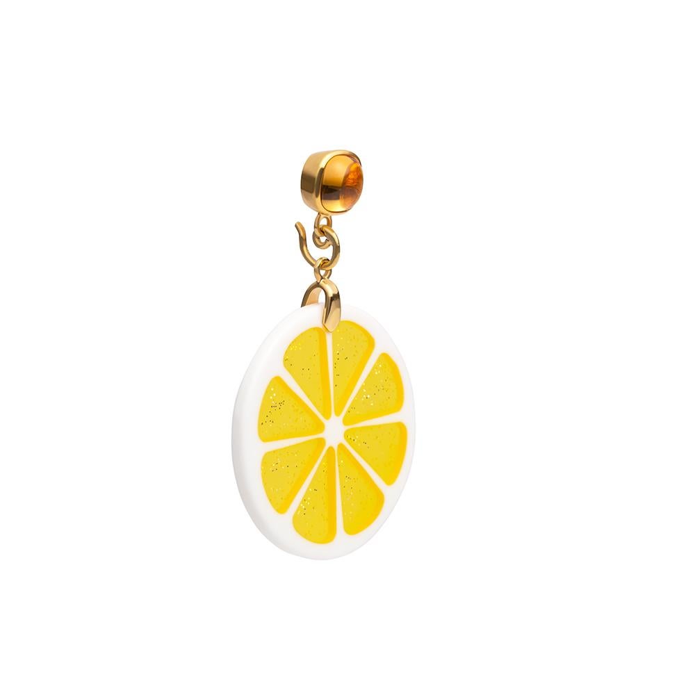18ct yellow gold vermeil and sterling silver, brass, citrine and resin 'Detox' Earrings

The word detox is increasingly associated with boring, low calorie, liquid cleansing diets which extol the virtues of drinking solely lemon juice and water for