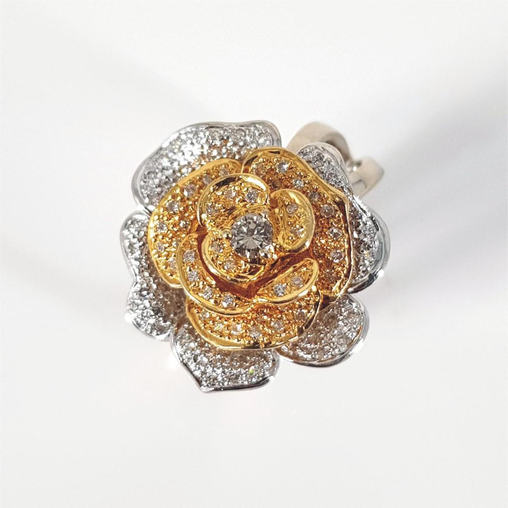 rose ring diamond