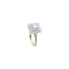 18ct Yellow & White Gold High Quality Diamond Engagement/Dress Ring