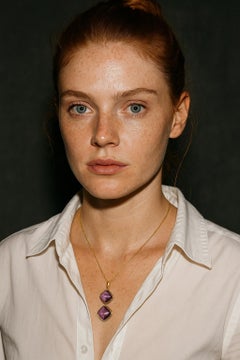 18K 18K Van Cleef & Arpel Amethyst Pendant18K Van Cleef & Arpel Amethyst Pendant