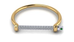 18K 2-Tone Bracelet with 2.75 Carat of F VVS1 Brilliant Cut Diamonds and .30 Ct