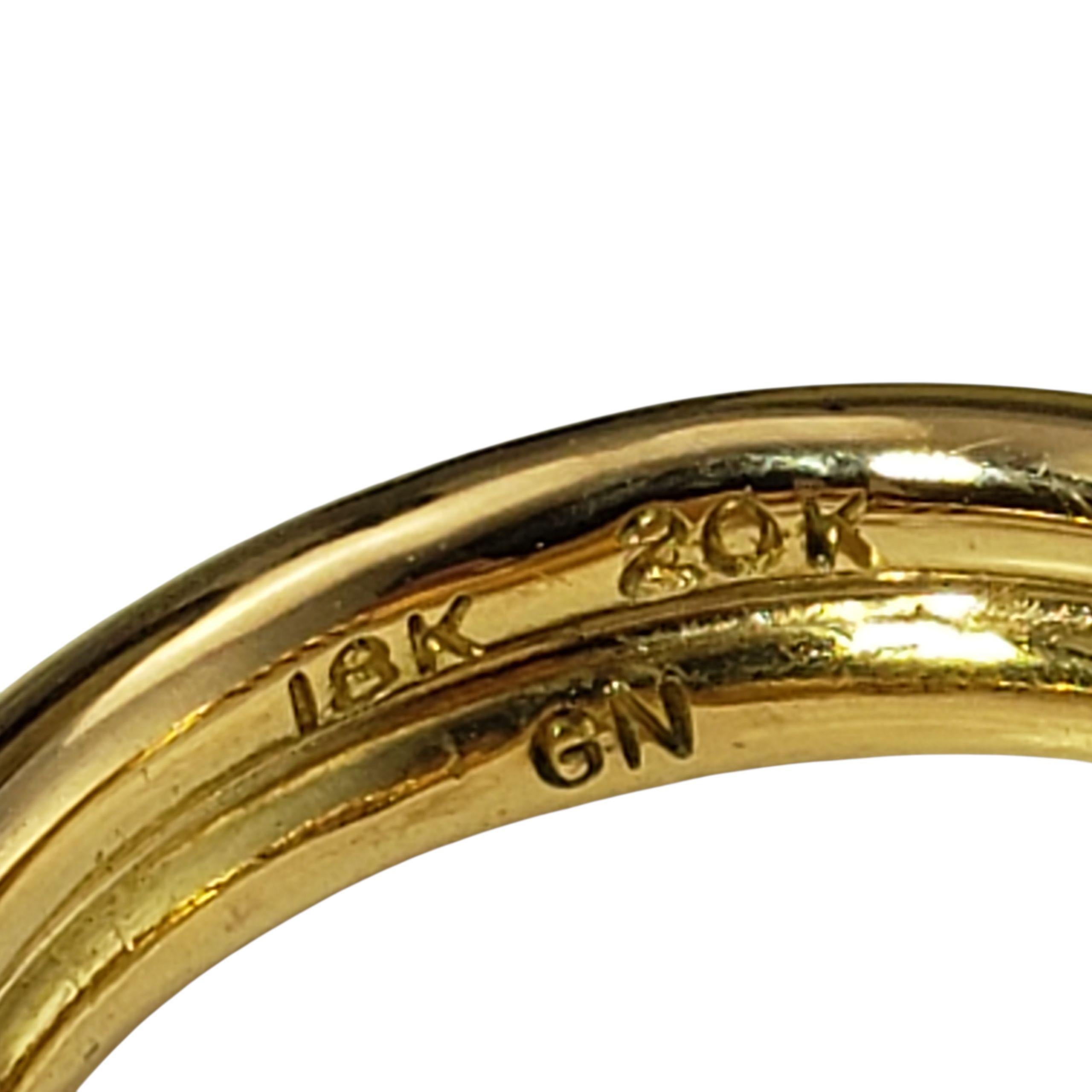 Donna Anello in oro giallo 18K/20K con quarzo druzy misura 4 #22451 in vendita