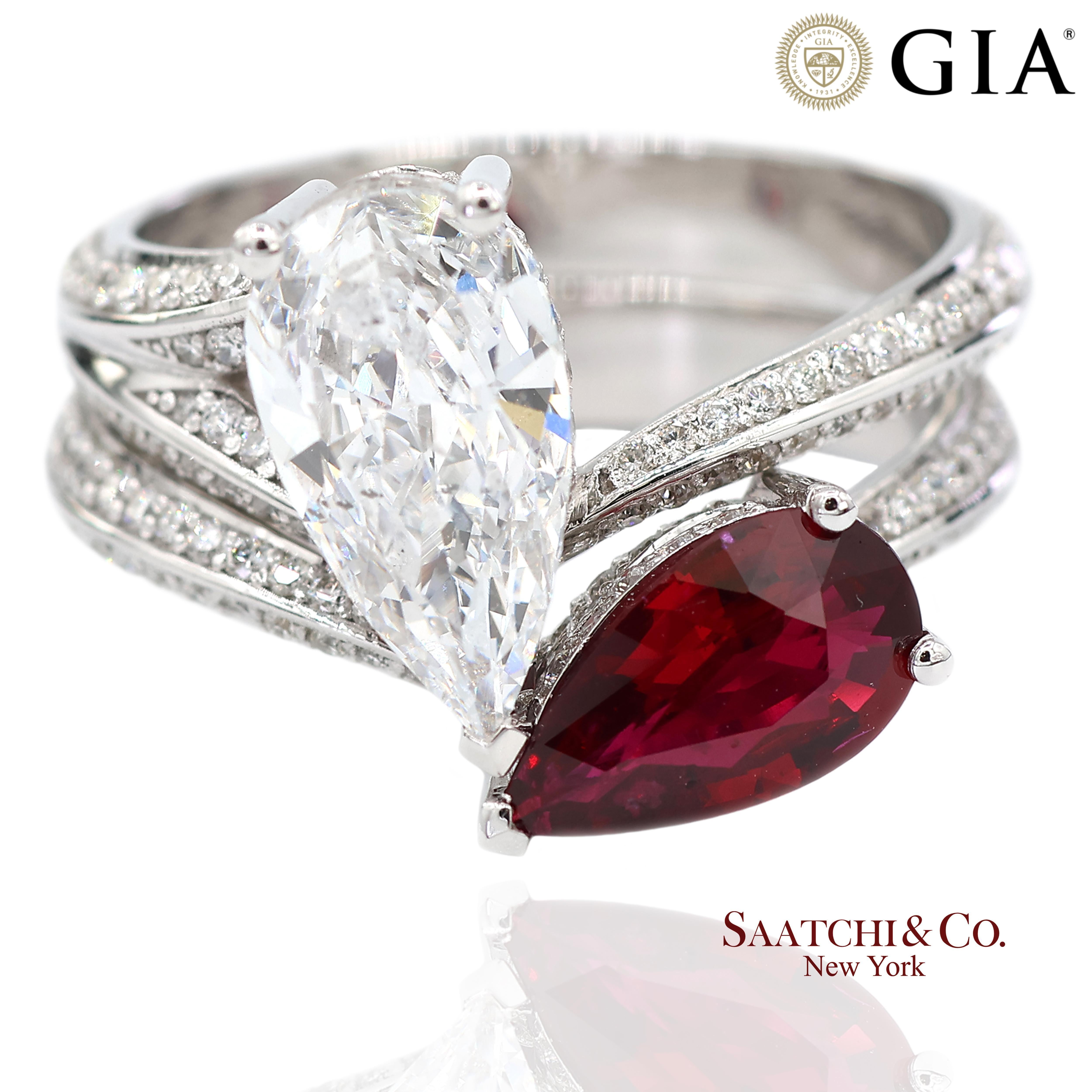 Bague Toi et Moi en or blanc massif 18K, diamant naturel et rubis

Type de métal : Or blanc 18k
Poids total de l'article : 8,4 grammes
Taille de la bague : 6.5 (redimensionnable)
Les deux anneaux ensemble Dimensions : Longueur : 14,0 mm X Largeur :