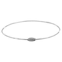 Bracciale con diamanti naturali a forma di marquise in oro massiccio 18 carati 750 Whiting