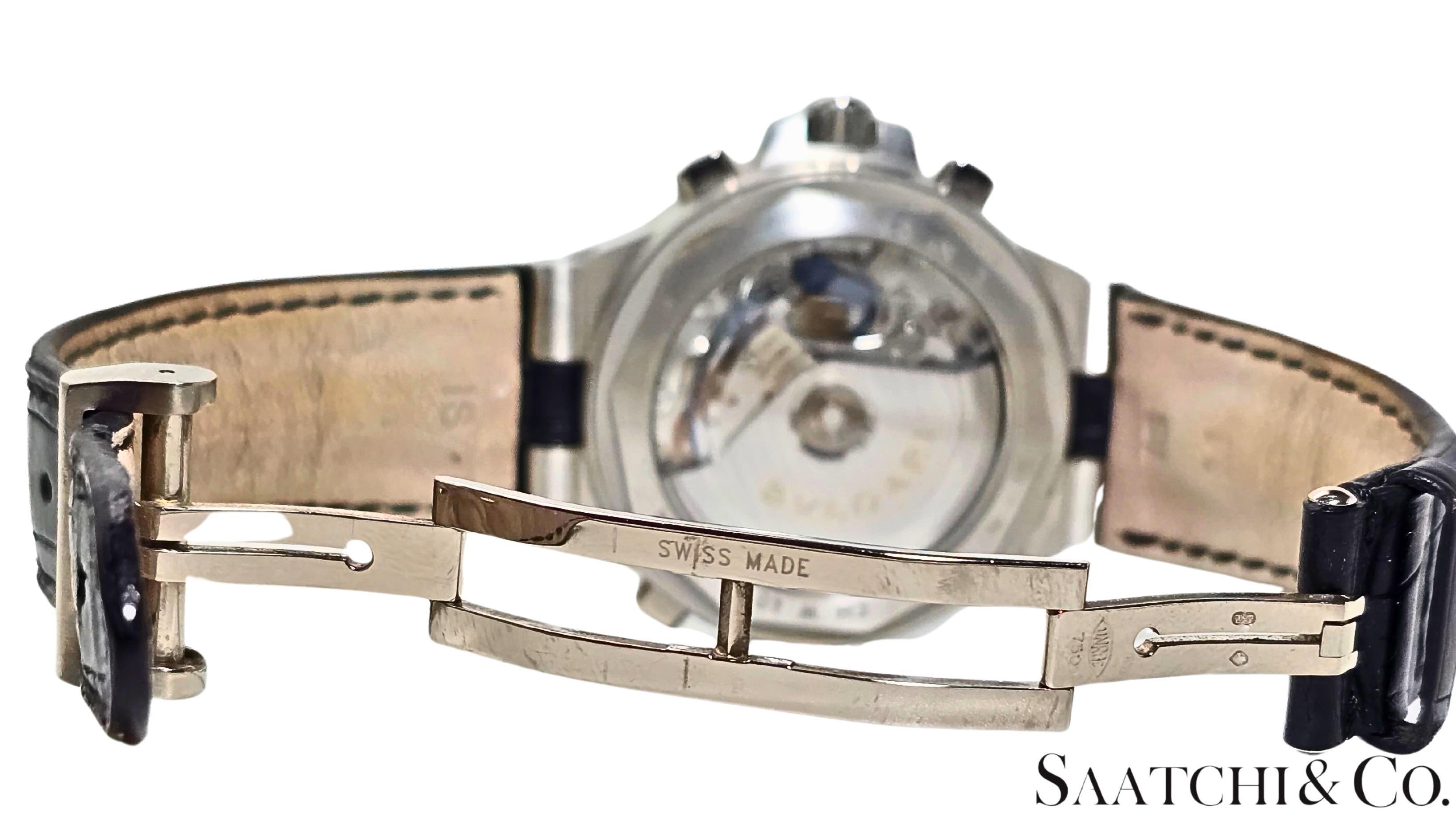 Orologio da uomo Bvlgari Diagono in oro bianco 18k 750, rif. CHW40GTA in vendita 1