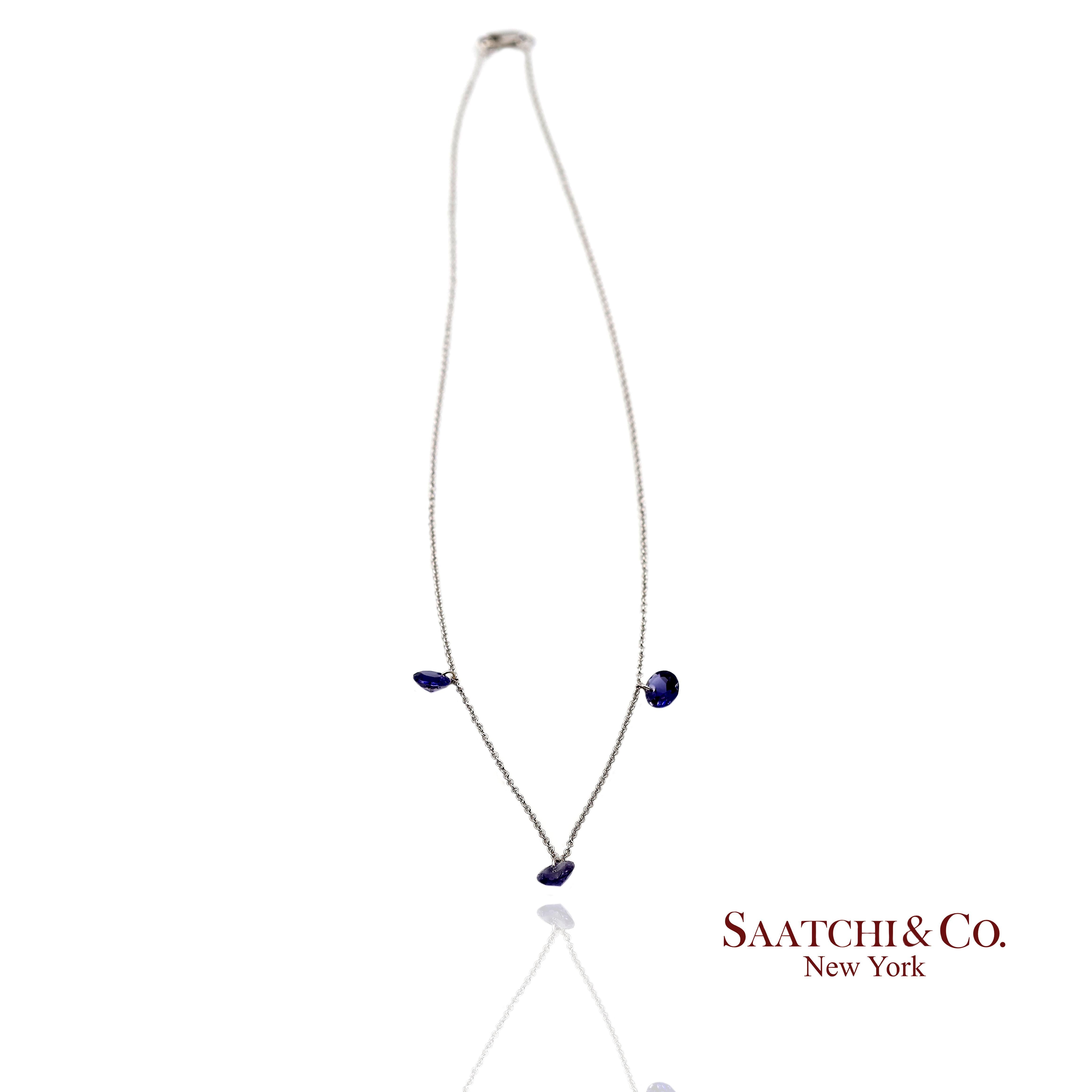 18K White Gold Natural Amethyst Pendant Necklace

Metal Type: 18k White Gold
Total Item Weight: 2.4 Grams
Sizable: Yes
Dimensions: Length: 16.0 in X Width: 6.0 mm X Height: 6.0 mm
1:
Primary Stone: Natural Amethyst
Amethyst Carat Weight: 2.5 Carat