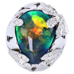 Opal Engagement Rings