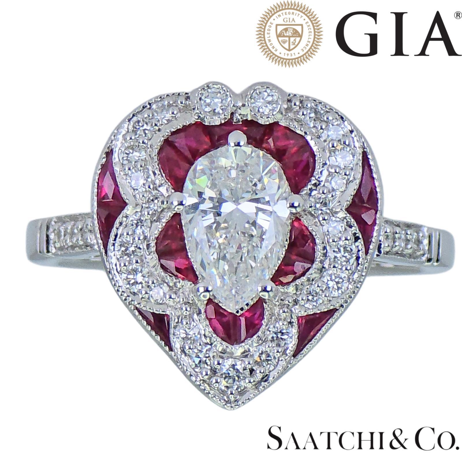 Bague en or blanc 18 carats diamant naturel et rubis

Type de métal : Or blanc 18K 750
Poids total de l'article : 4,6 grammes
Taille de la bague : 7 (assez grande)
Dimensions : Largeur 13.5mm X Hauteur 15mm X Profondeur 6mm

1:
Poids du diamant
