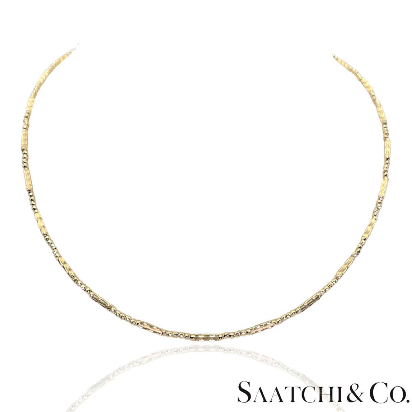 Oro giallo 18K 750: Bracciale / Bangel / Collana, Catena magnetica. in vendita 4
