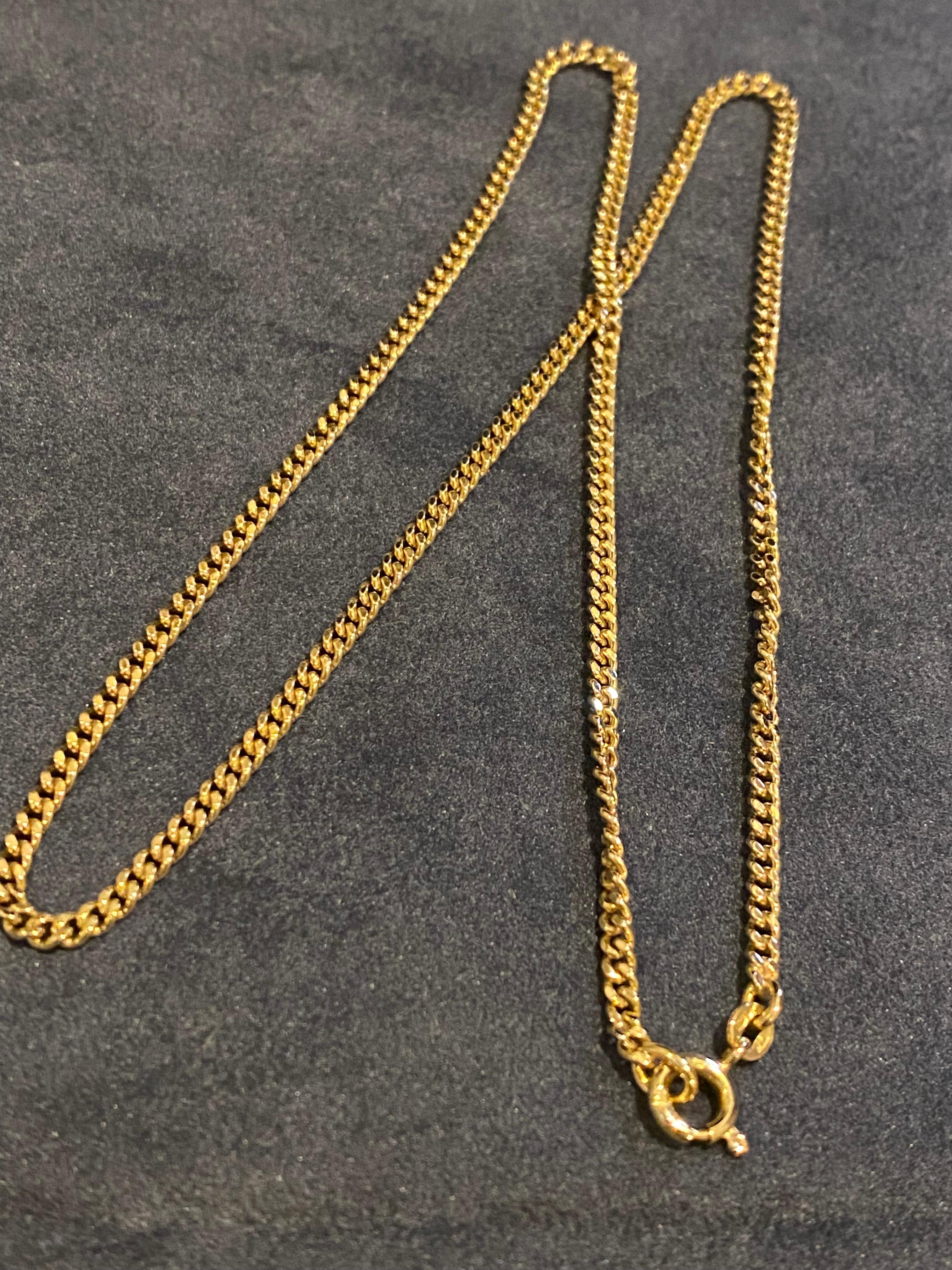 italy 750 gold necklace price