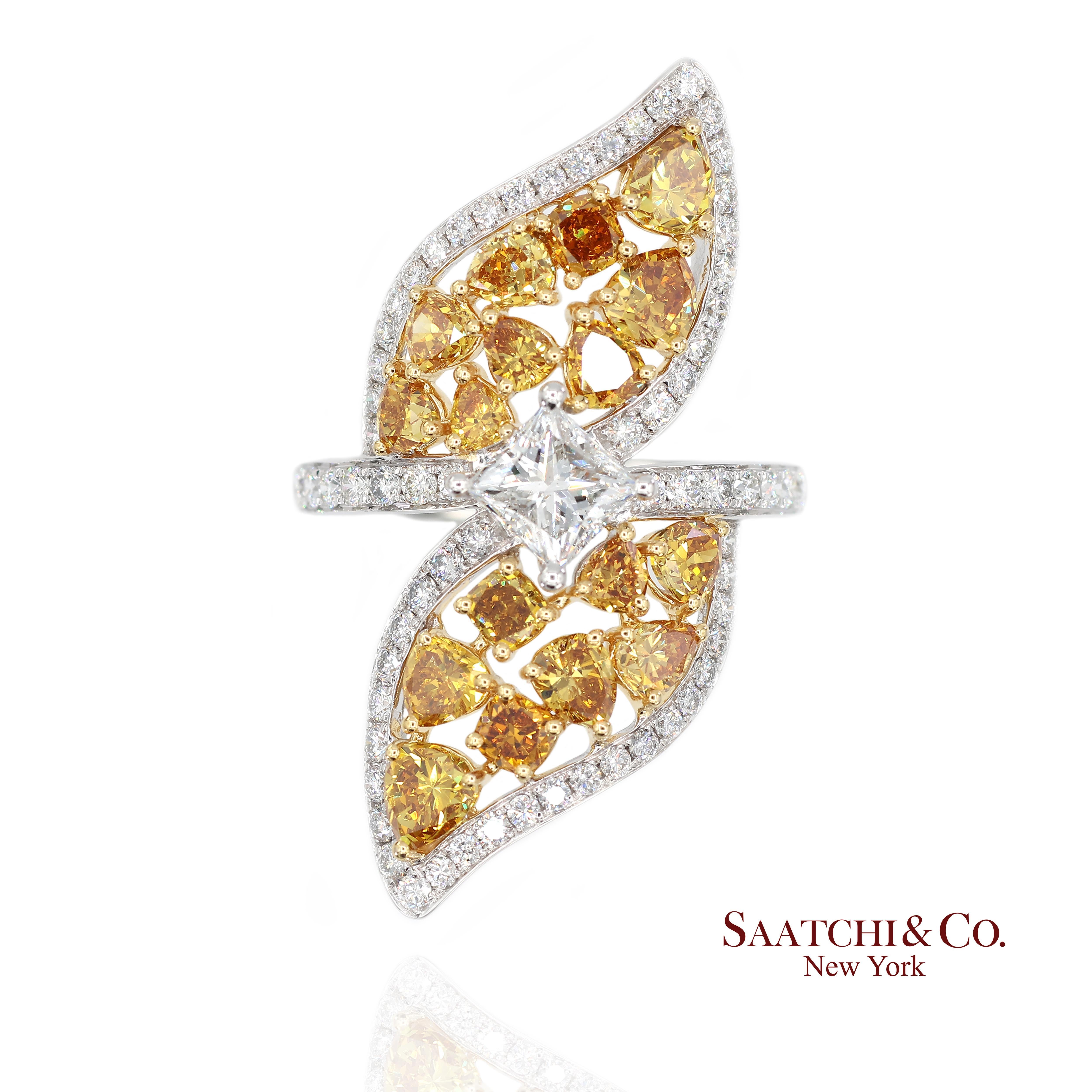 Bague en diamant naturel de couleur jaune fantaisie

Type de métal : Or blanc 18K
Poids total de l'article : 6,9 grammes
Taille de la bague : 7 (redimensionnable)
Dimensions : Longueur : 35,0 cm X Largeur : 18,0 cm X Hauteur : 6,0 cm Longueur : 35,0