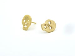 18k Alchemical Stud Earring Mortis