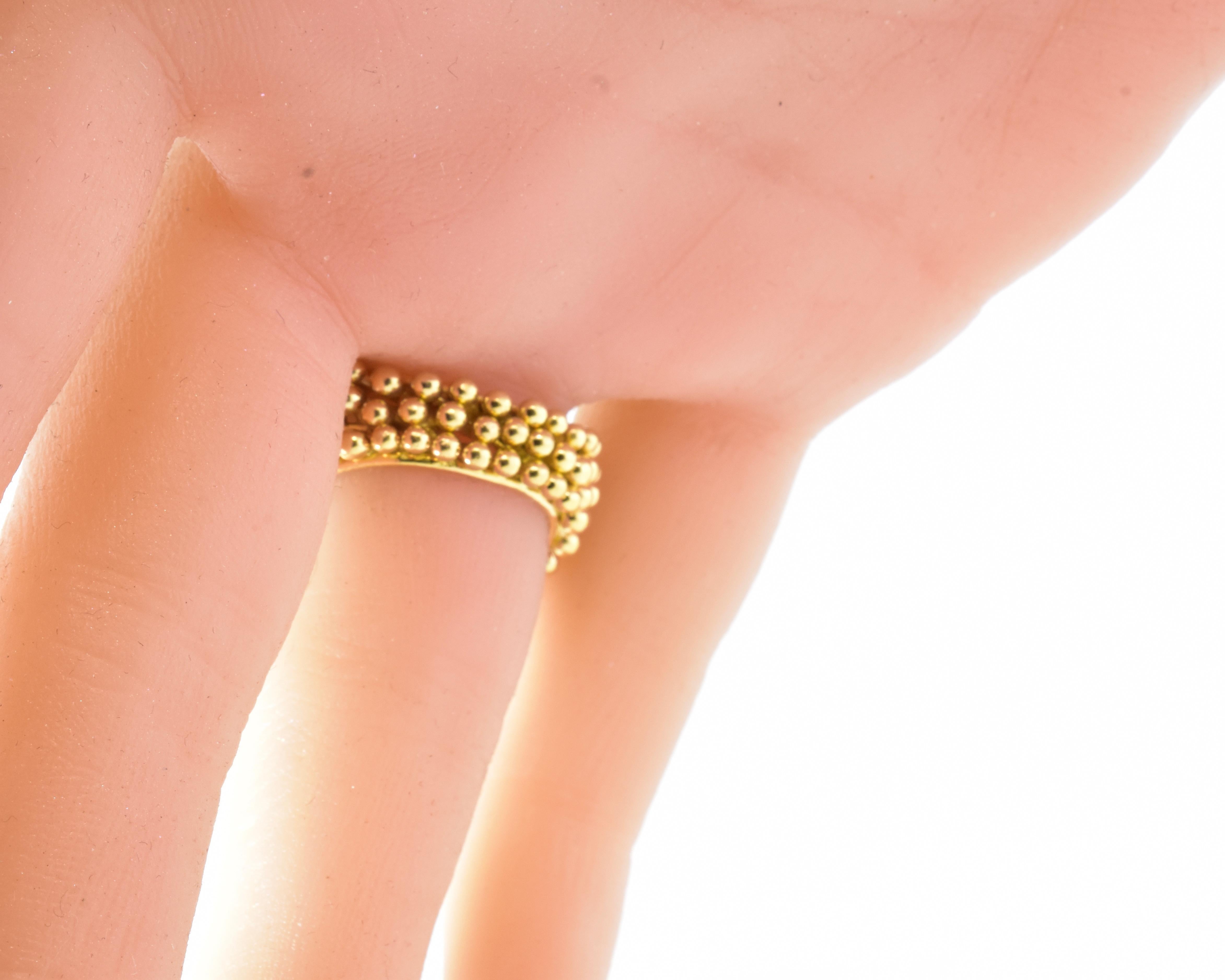 18K und Ox Blutrote Koralle Großer und kühner Vintage-Ring, um 1960 im Angebot 2