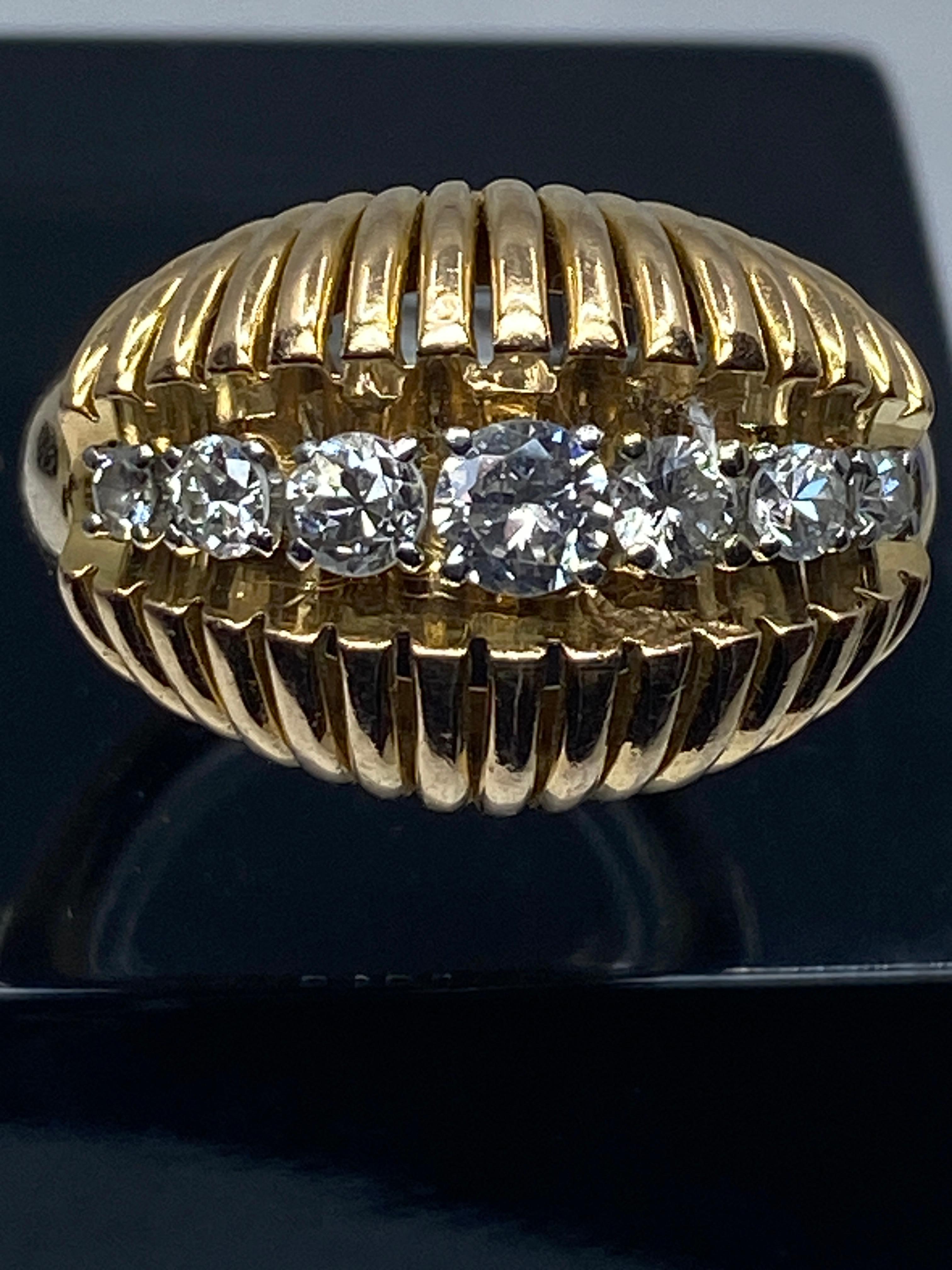 bague platinium