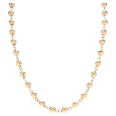 18K Ball Bead Chain