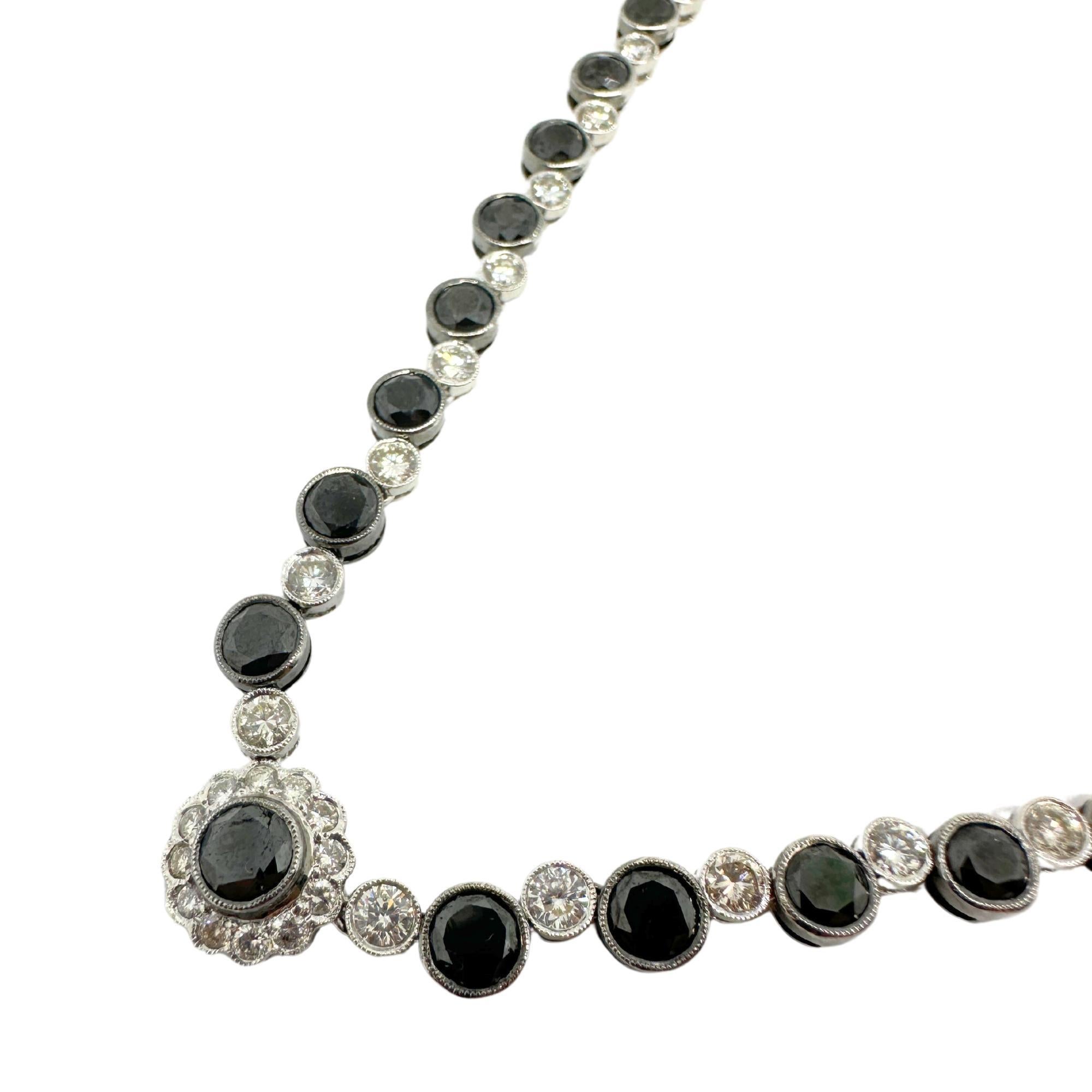 5 diamond necklace