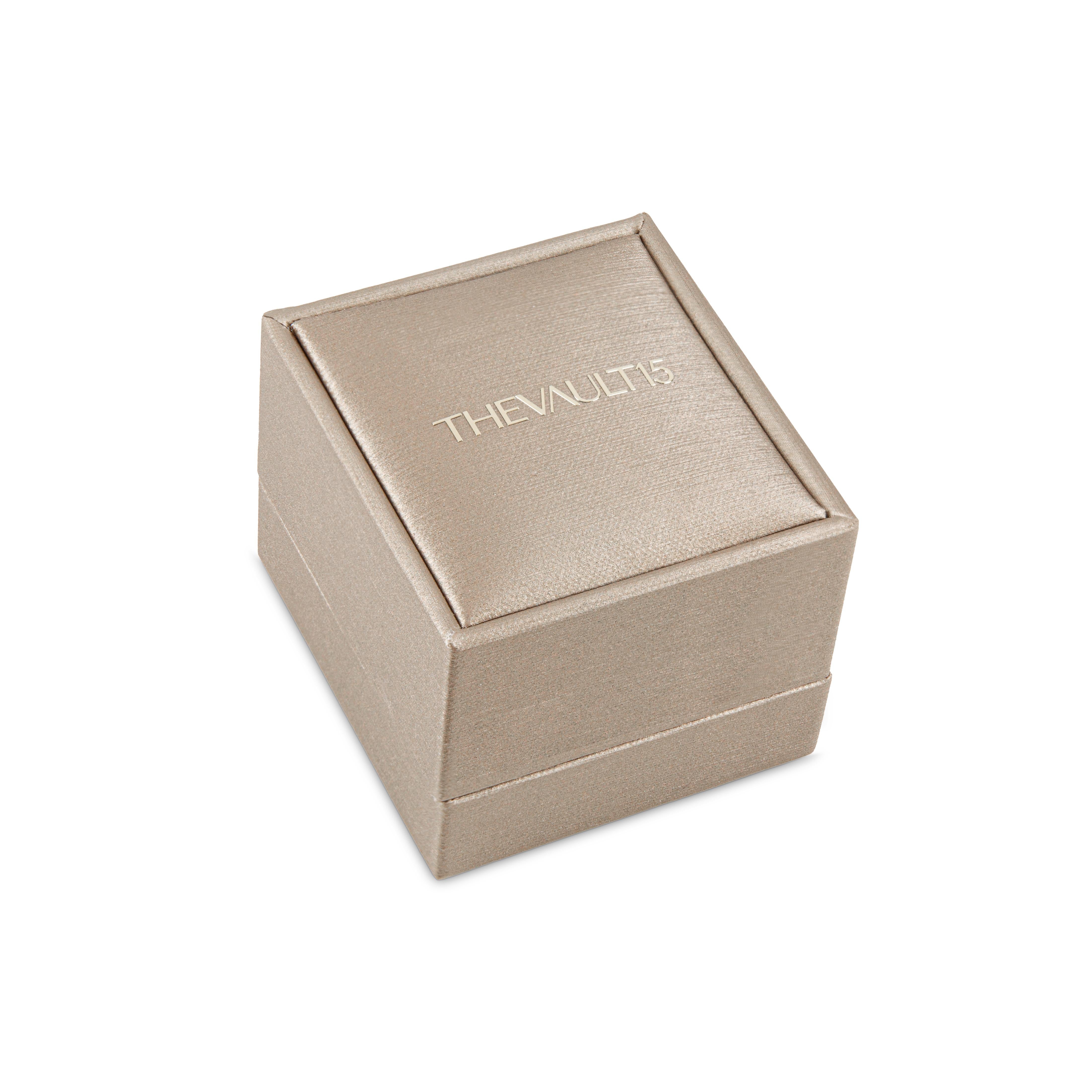 18k Black Gold Ear Cuff with Black Diamonds and AAA Akoya Pearls For