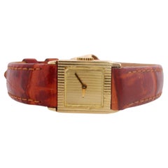 18k Boucheron Reflet Watch. Vintage Boucheron 18k Mini Reflet.
