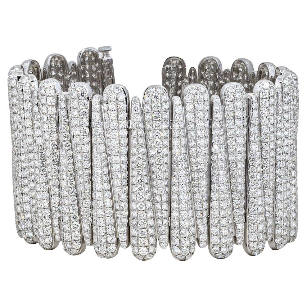 Bracciale 18k con 45,06 carati di diamanti