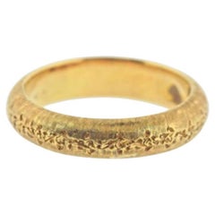 18 Karat Bucalleti Ring Goldring mit Ring