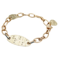 Pulseras de Bule y Diamante Blanco de 18K de 'soonhee' (tallaS:circunferencia 16,5 cm )