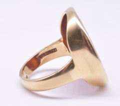 18K Carnelian Signet Ring "Semper Paratus", c1840