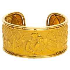 18K Carrera y Carrera Signed Romeo and Juliet Gold Bracelet