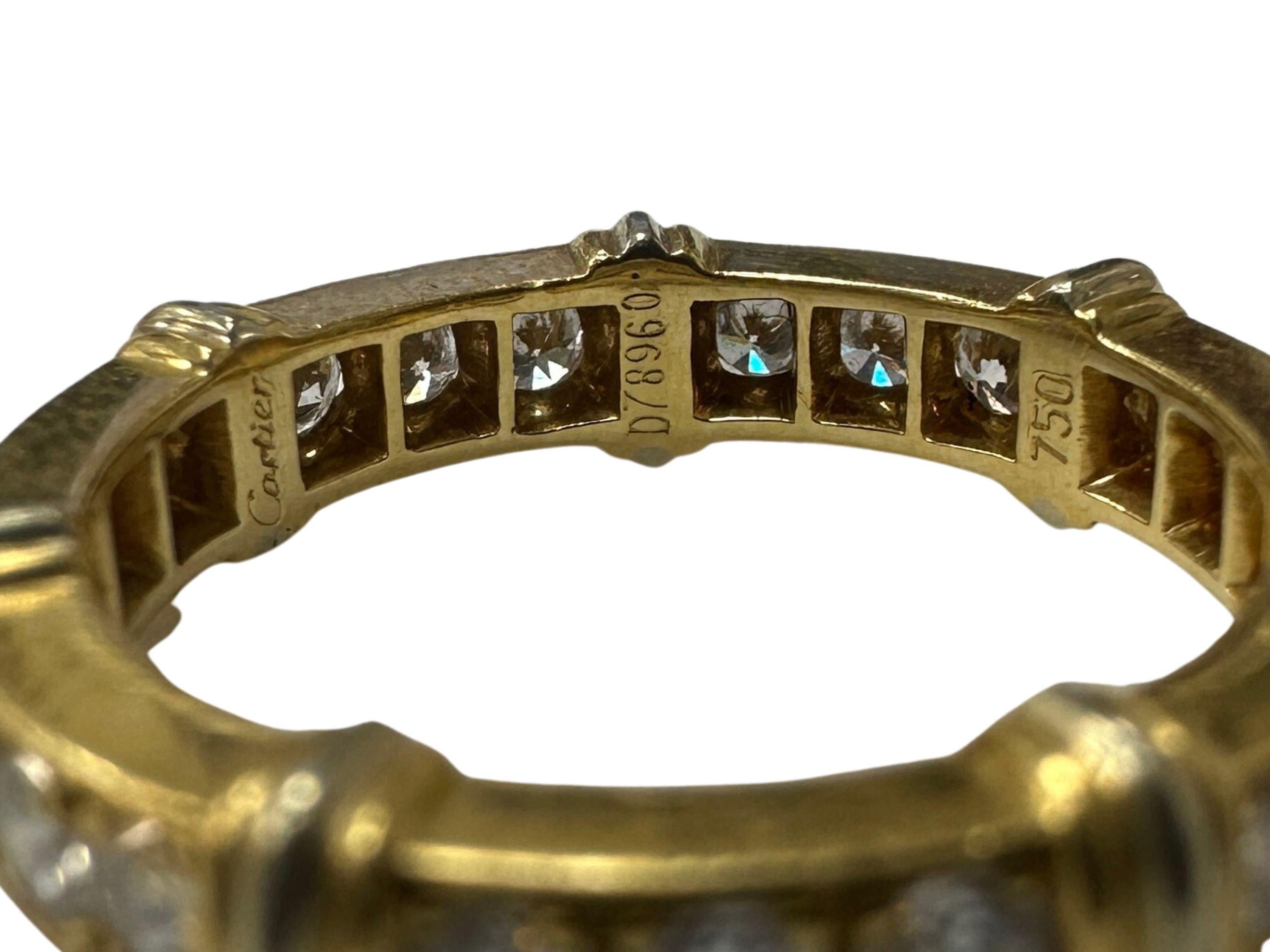 Bracelet éternel en diamant 18k de Cartier Bon état à New York, NY