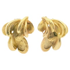 Orecchini Chaumet Leaft Texture 18K