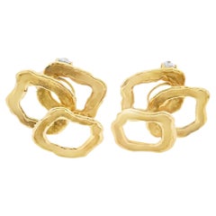 Orecchini in oro testurizzato Chaumet 18K