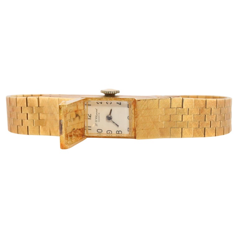 Yellow Gold Watch 1969 181 For Sale on 1stDibs