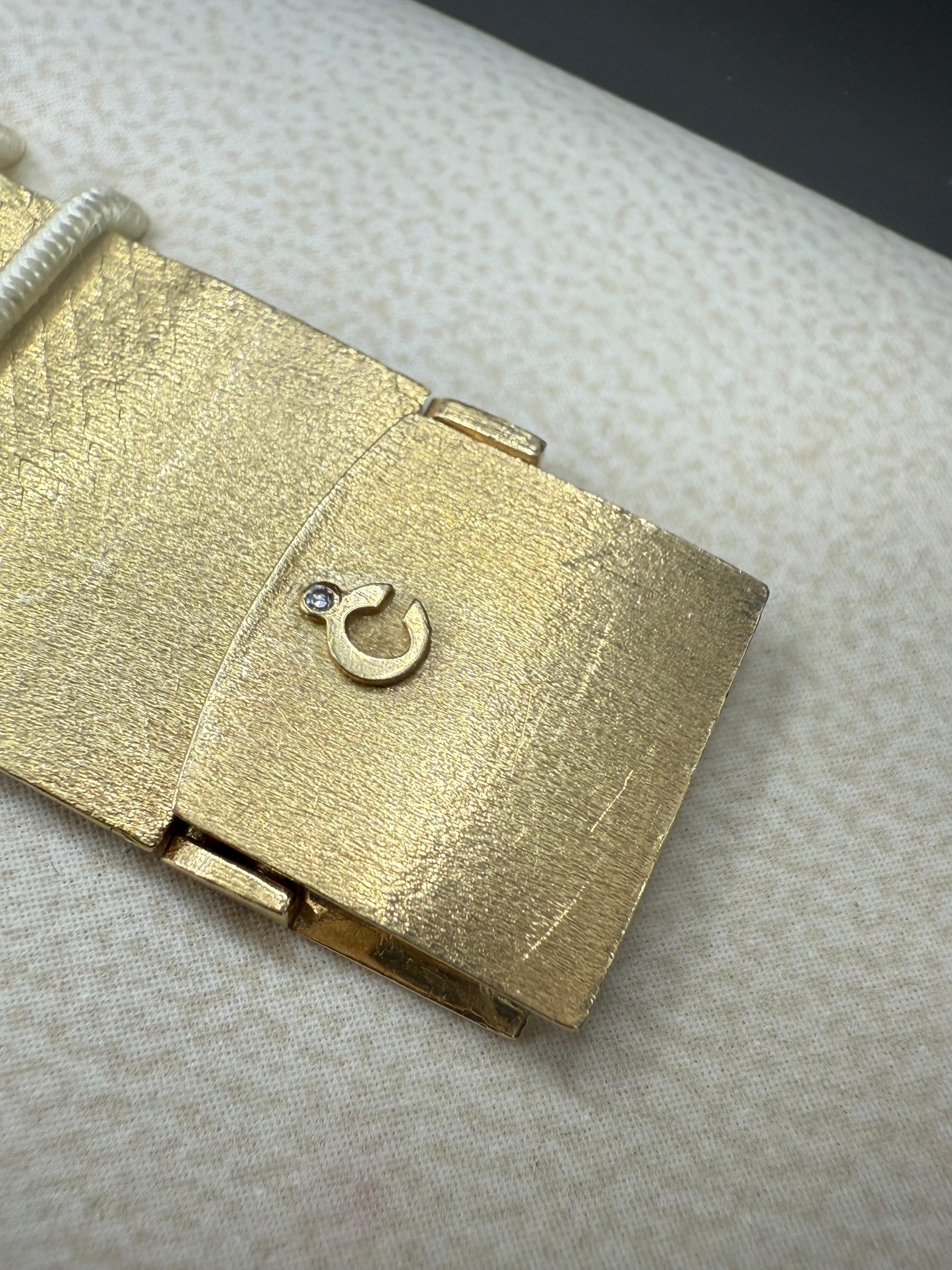 18k Chopard Vintage watch In Excellent Condition For Sale In Los Angeles, CA
