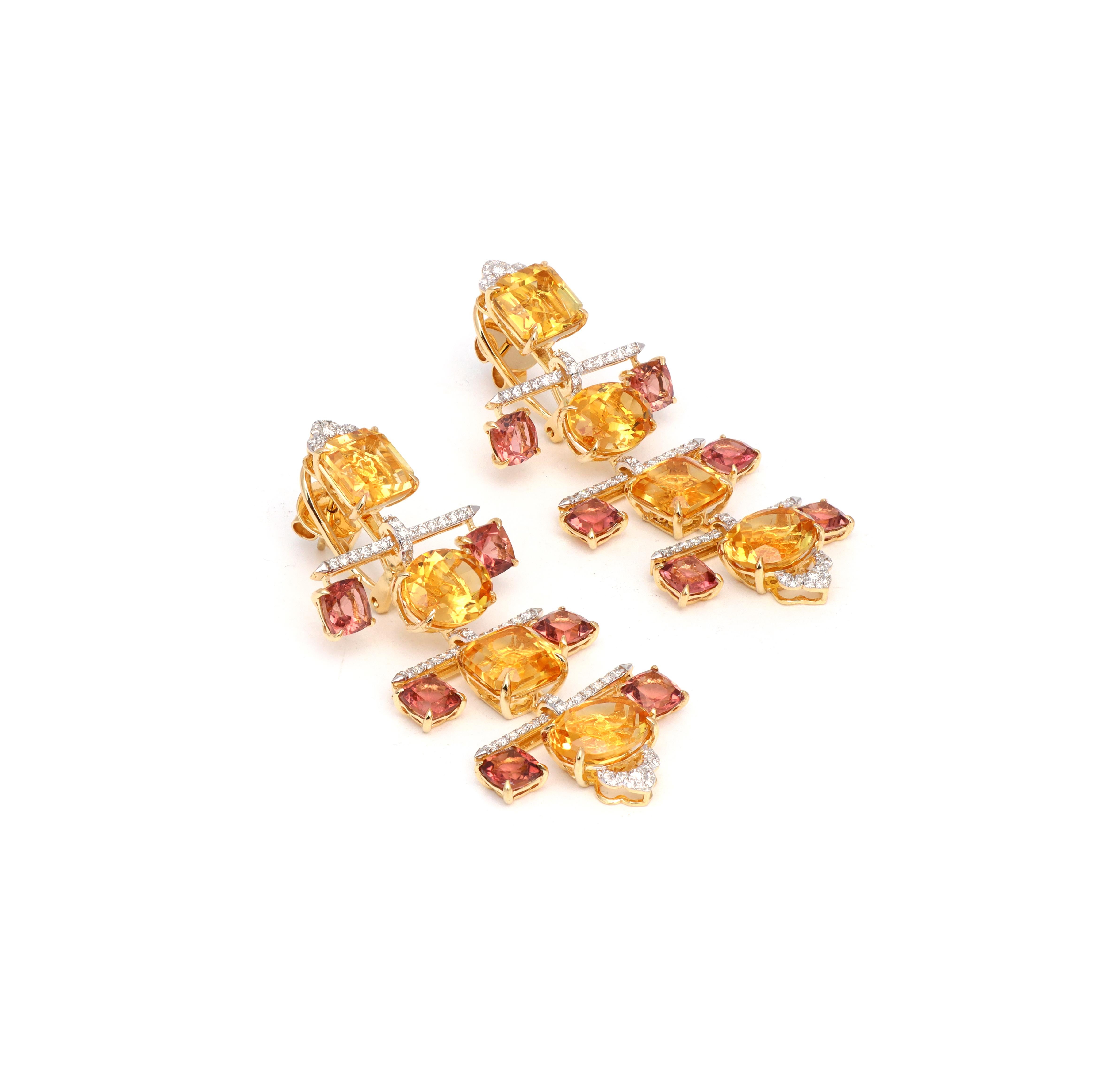These earrings are not just jewelry, but a work of art symbolizing confidence, elegance, and timeless beauty in every detail.