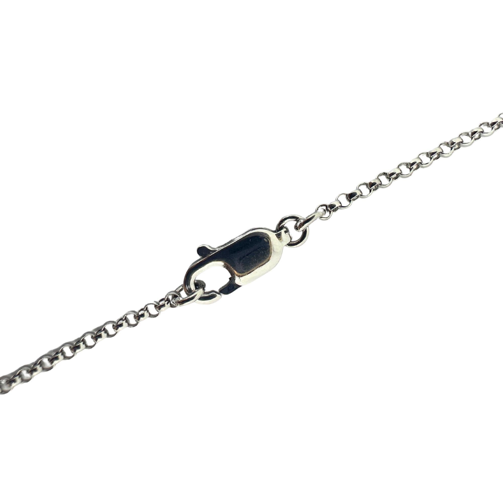 Collana con diamanti e smeraldi a forma di pera in 18k In condizioni buone in vendita a New York, NY