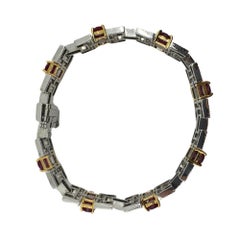 18K Diamond and Ruby Bracelet