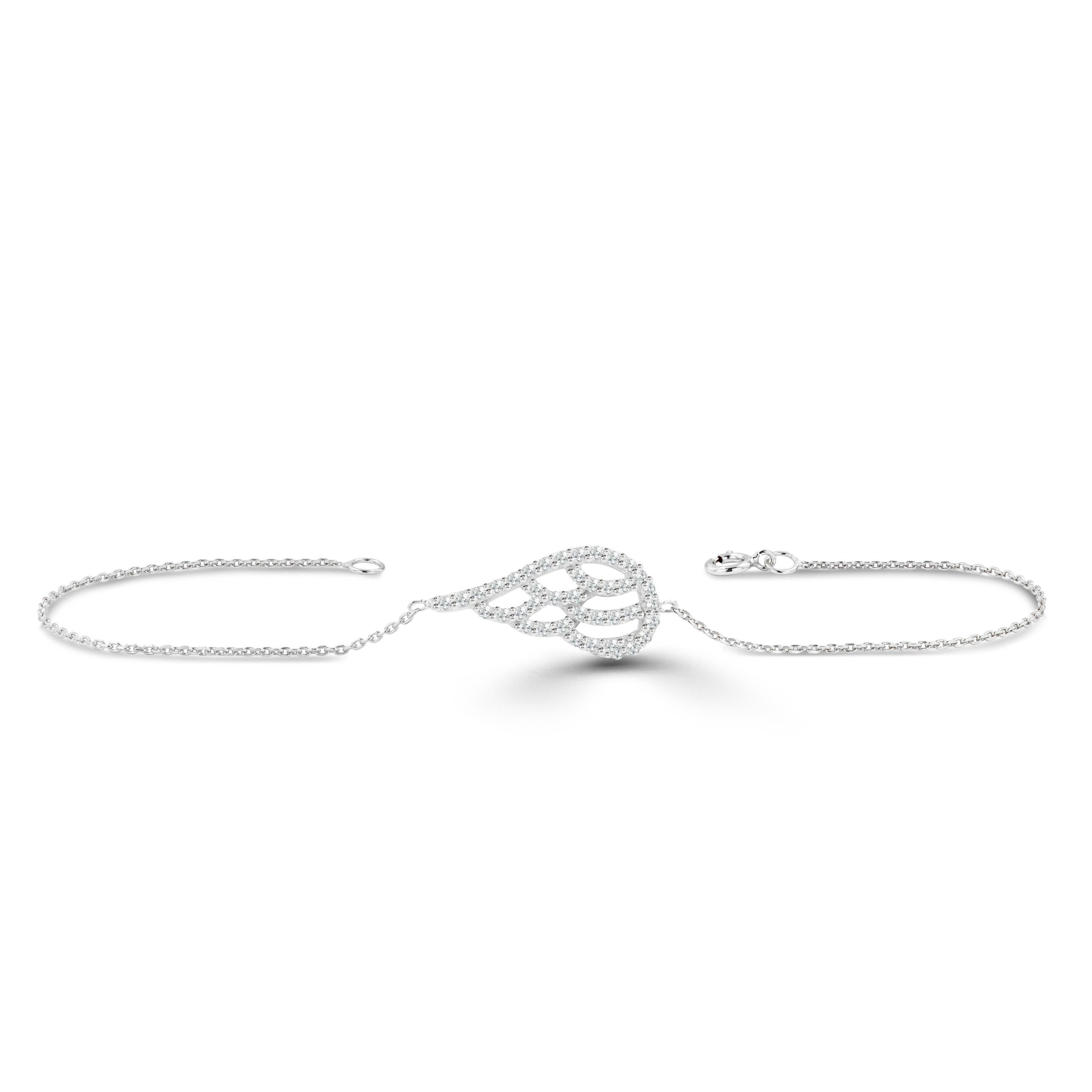 wings of protection charm bangle