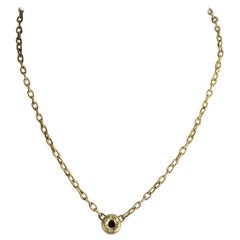Collana a ciambella con diamanti 18K
