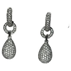 Boucles d'oreilles Huggy en diamant 18K