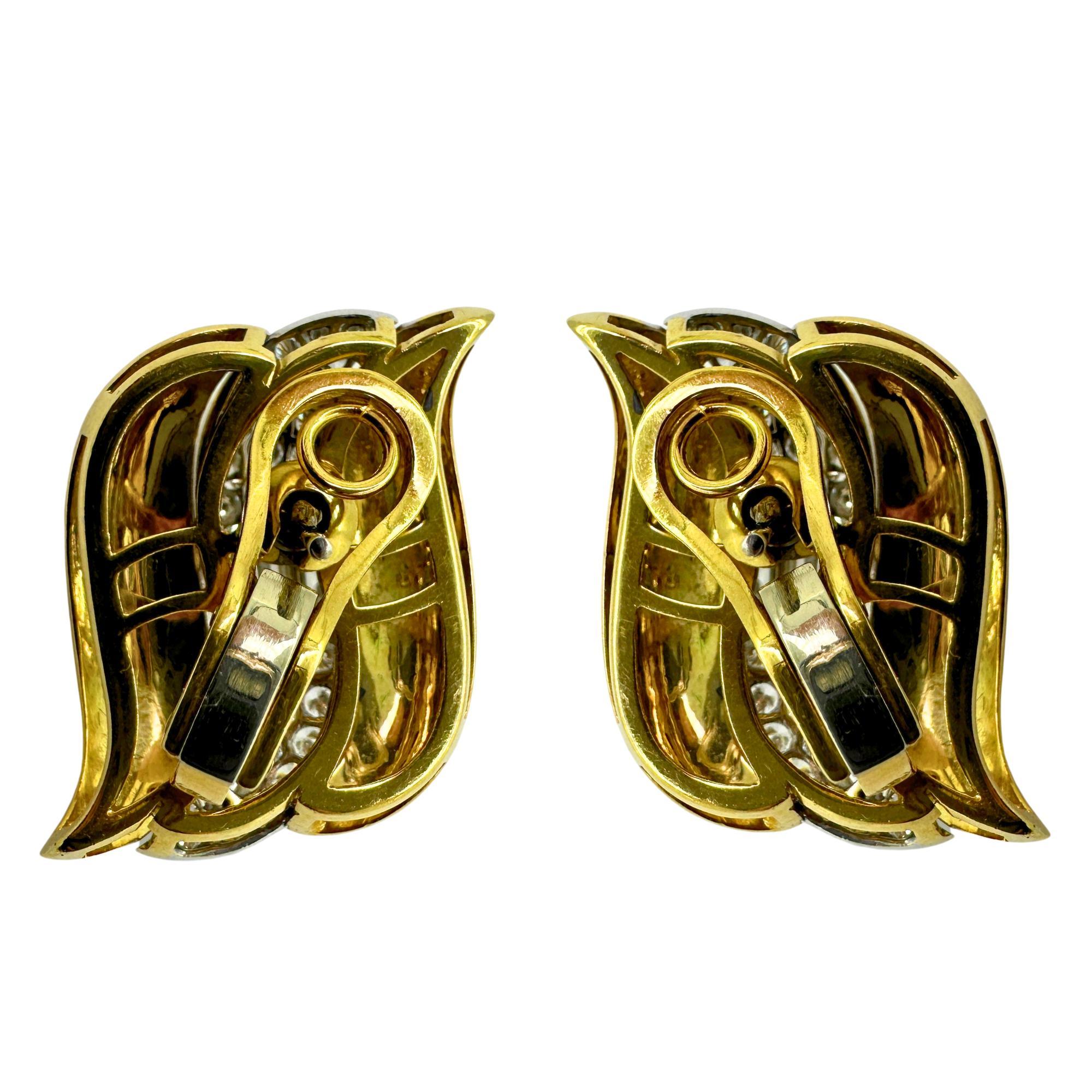 18k Diamond Earrings 3