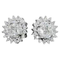 18K Diamond Earrings