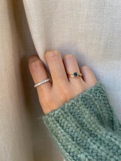 14K Diamond Eternity Band