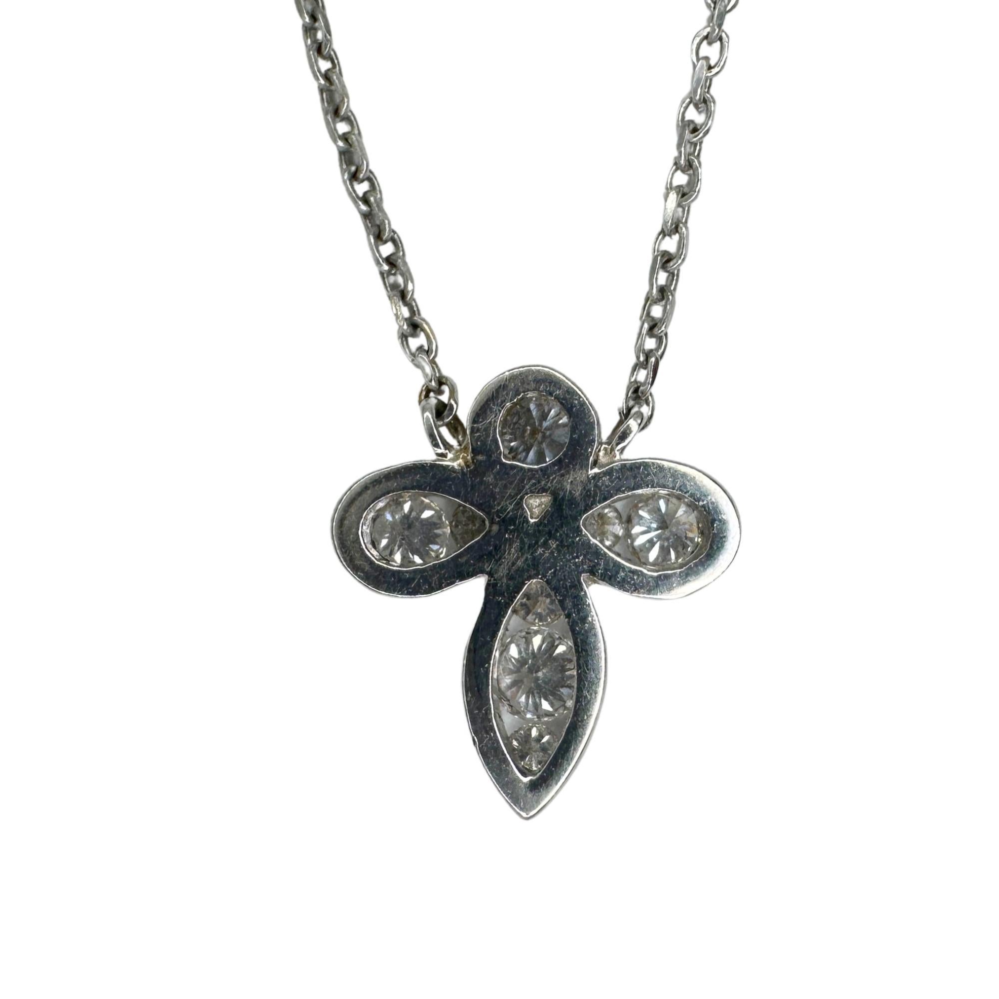 Collier de diamants 18k Pour femmes en vente