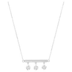 18K Diamond Pendant Necklace