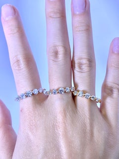18K diamond ring