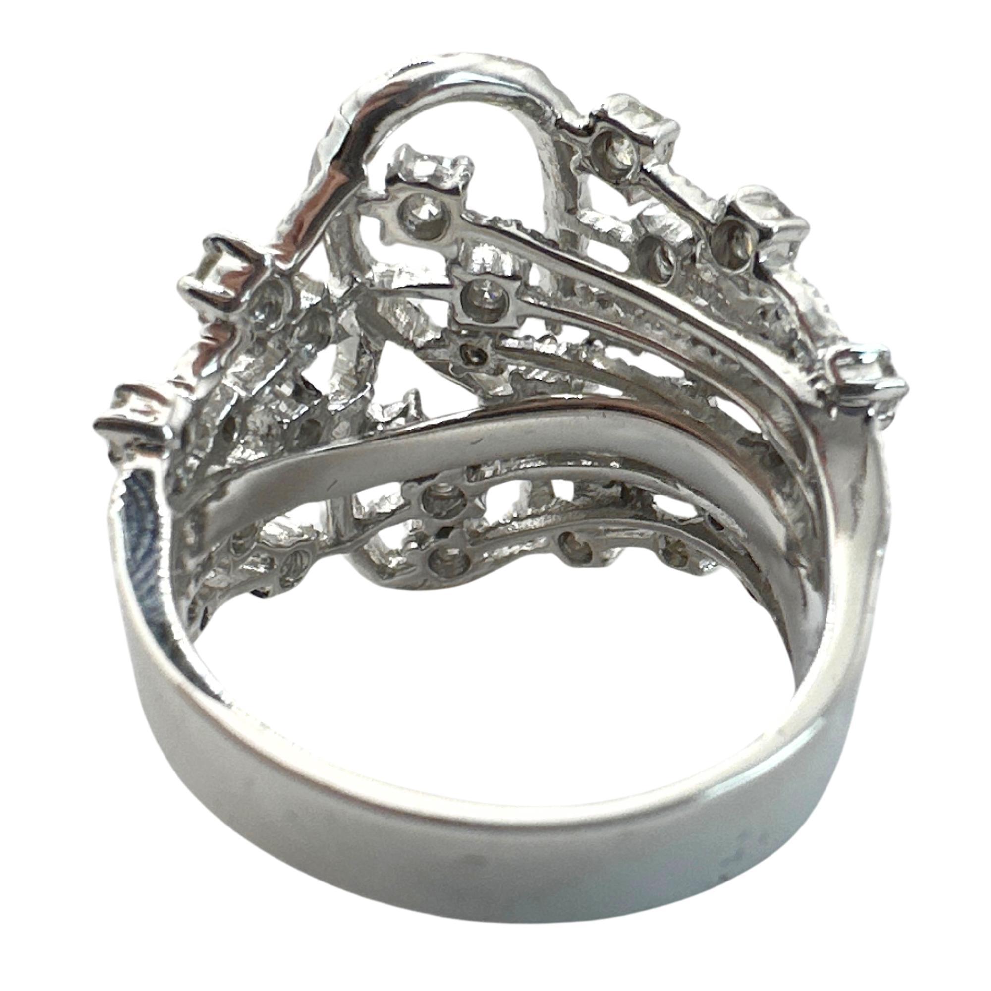 18k Diamond Ring For Sale 3